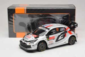 Toyota GR Yaris Rally1 #17 S. Ogier / V. Landais Rally Portugal Winner 2025 IXO 1:18 18RMC250A Fém – 6. kép a 6-ből