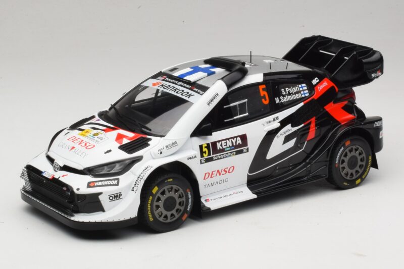 Toyota GR Yaris Rally1 #5 S. Pajari / E. Malkonen Rally Kenya 2025 IXO 1:18 18RMC246 Fém