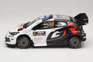 Toyota GR Yaris Rally1 #5 S. Pajari / E. Malkonen Rally Kenya 2025 IXO 1:18 18RMC246 Fém – 3. kép a 6-ből
