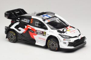 Toyota GR Yaris Rally1 #5 S. Pajari / E. Malkonen Rally Kenya 2025 IXO 1:18 18RMC246 Fém – 4. kép a 6-ből