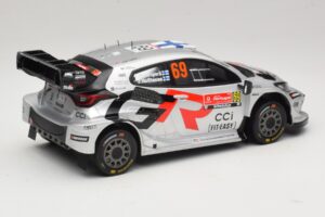 Toyota GR Yaris Rally1 #69 K. Rovanpera / J. Halttunen Rally Portugal 2025 IXO 1:18 18RMC250B Fém – 2. kép a 6-ből
