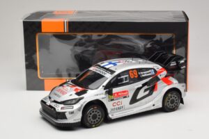Toyota GR Yaris Rally1 #69 K. Rovanpera / J. Halttunen Rally Portugal 2025 IXO 1:18 18RMC250B Fém – 6. kép a 6-ből