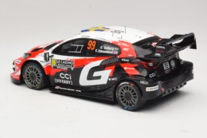 Toyota GR Yaris Rally1 #99 O. Solberg / E. Edmondson Rally Monte Carlo Winner 2026 IXO 1:18 18RMC269A Fém – 5. kép a 6-ből