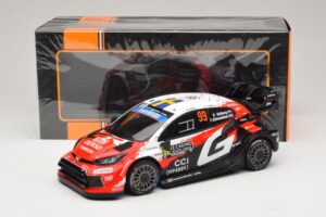 Toyota GR Yaris Rally1 #99 O. Solberg / E. Edmondson Rally Monte Carlo Winner 2026 IXO 1:18 18RMC269A Fém – 6. kép a 6-ből