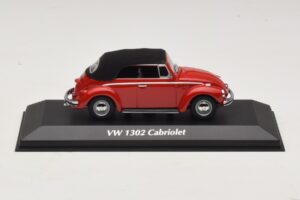 Volkswagen 1302 Kabrió Piros Maxichamps 1:43 940055031 Fém