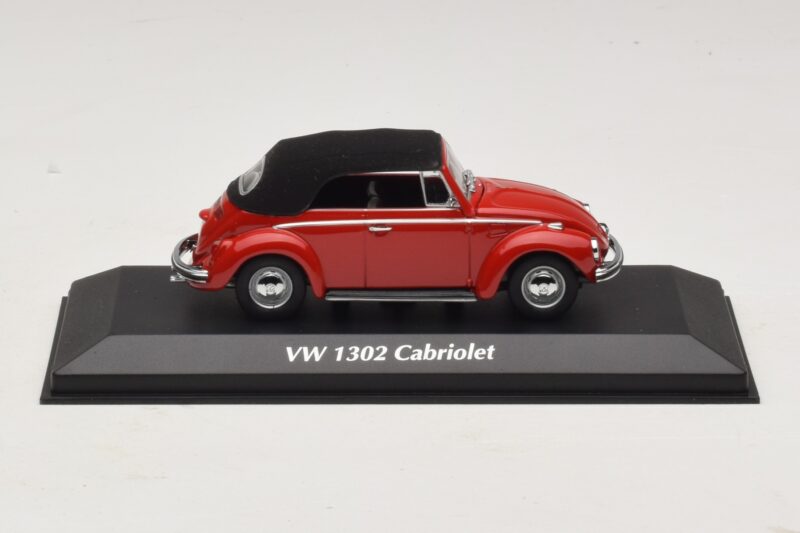 Volkswagen 1302 Kabrió Piros Maxichamps 1:43 940055031 Fém
