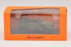 Volkswagen 181 Olajzöld Maxichamps 1:43 940050030 Fém – 5. kép a 5-ből