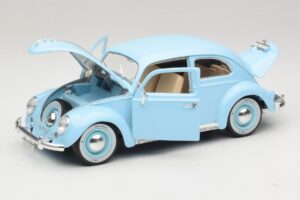 Volkswagen Bogár Kék Bburago 1:18 3381 Fém – 2. kép a 8-ből