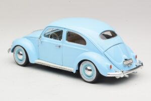 Volkswagen Bogár Kék Bburago 1:18 3381 Fém – 7. kép a 8-ből
