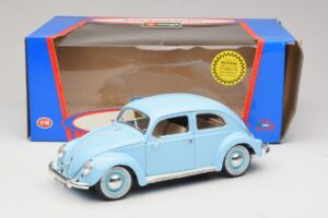 Volkswagen Bogár Kék Bburago 1:18 3381 Fém – 8. kép a 8-ből