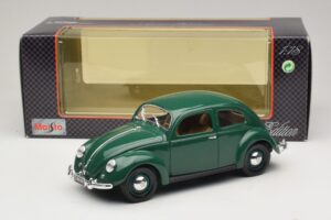 Volkswagen Beetle Zöld Maisto 1:18 32820 Fém – 8. kép a 8-ből