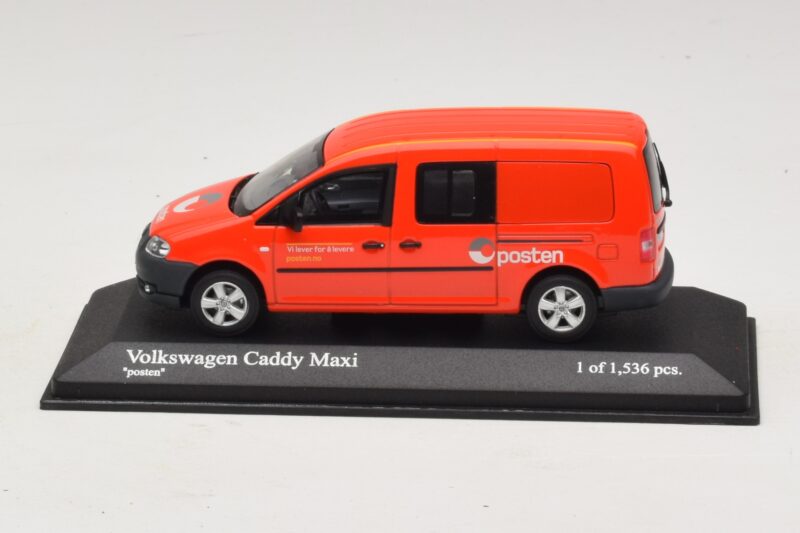 Volkswagen Caddy Maxi Mk3 Norway Post Minichamps 1:43 403057005 Fém