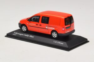 Volkswagen Caddy Maxi Mk3 Norway Post Minichamps 1:43 403057005 Fém – 3. kép a 5-ből