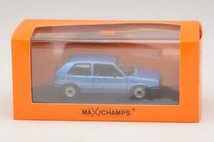 Volkswagen Golf GTI Mk2 Kék Metál Maxichamps 1:43 940054120 Fém – 5. kép a 5-ből