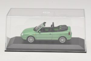 Volkswagen Golf Mk4 Kabrió Zöld Metál Minichamps 1:43 430058335 Fém – 4. kép a 5-ből