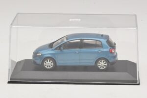 Volkswagen Golf Plus Mk5 Kék Metál Csere Doboz Minichamps 1:43 GOLF02-R1 Fém – 4. kép a 5-ből
