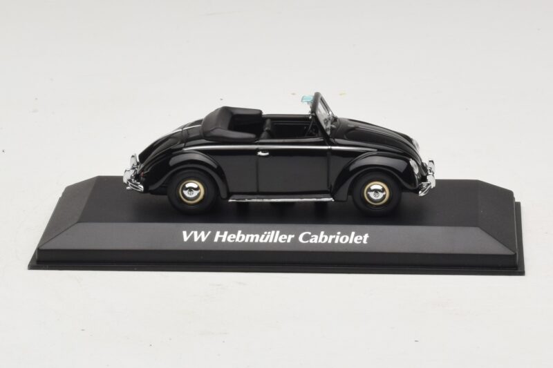 Volkswagen Hebmuller Kabrió Fekete Maxichamps 1:43 940052130 Fém
