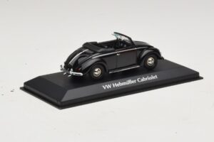 Volkswagen Hebmuller Kabrió Fekete Maxichamps 1:43 940052130 Fém – 2. kép a 5-ből