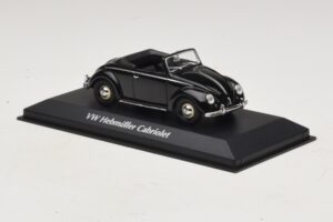 Volkswagen Hebmuller Kabrió Fekete Maxichamps 1:43 940052130 Fém – 3. kép a 5-ből