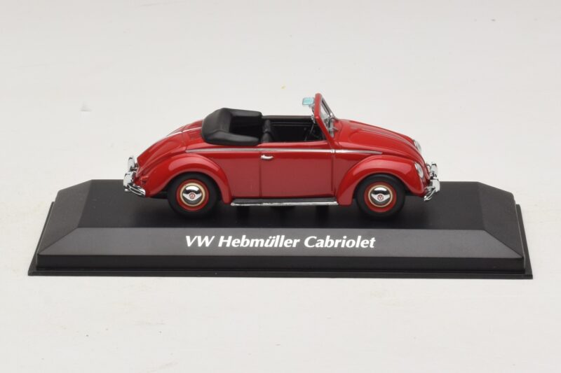 Volkswagen Hebmuller Kabrió Piros Maxichamps 1:43 Volkswagen Hebmuller Kabrió Piros Maxichamps 1:43 940052131 Fém