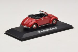 Volkswagen Hebmuller Kabrió Piros Maxichamps 1:43 940052131 Fém – 2. kép a 5-ből