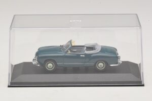 Volkswagen Karmann Ghia Kabrió Sötétkék Minichamps 1:43 GHIA001 Fém – 4. kép a 5-ből