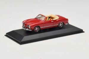 Volkswagen Karmann Ghia Kabrió Sötétpiros Minichamps 1:43 5032 Fém – 2. kép a 5-ből