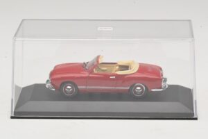 Volkswagen Karmann Ghia Kabrió Sötétpiros Minichamps 1:43 5032 Fém – 4. kép a 5-ből