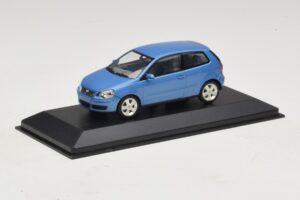 Volkswagen Polo 9N3 Kék Minichamps 1:43 POLO001 Fém – 2. kép a 5-ből