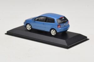 Volkswagen Polo 9N3 Kék Minichamps 1:43 POLO001 Fém – 3. kép a 5-ből