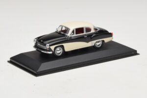 Wartburg A311 Sötétkék Fehér Minichamps 1:43 WARBURG001 Fém – 2. kép a 5-ből