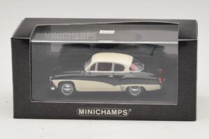 Wartburg A311 Sötétkék Fehér Minichamps 1:43 WARBURG001 Fém – 5. kép a 5-ből
